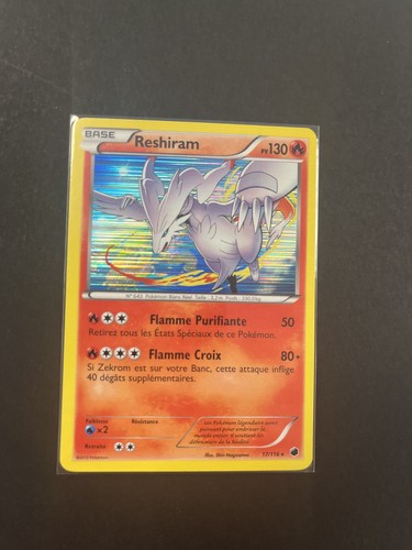 Reshiram holo 116 - holo, 17/116