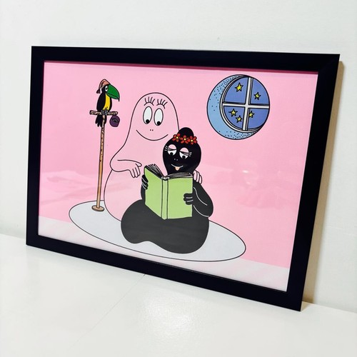 Framed poster barbapapa - framed,