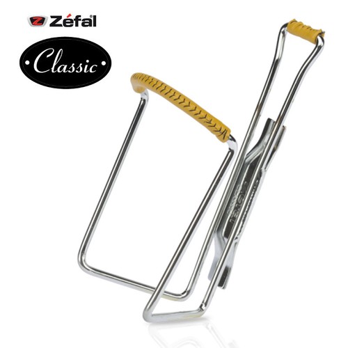 Zefal porte bidon cuir marron - bidon,