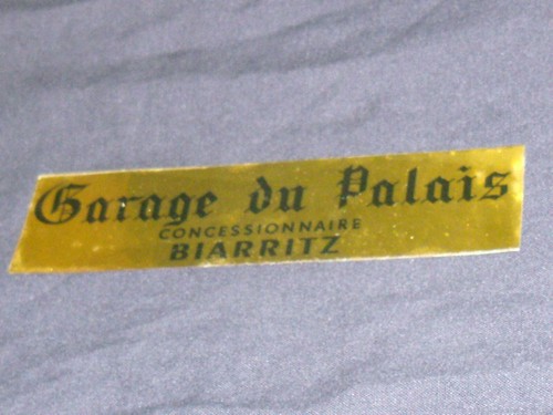Sticker neuf epoque garage - epoque,