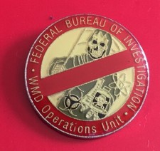 Pin FBI WMD Operations Unit 