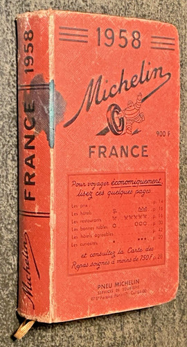 Guide michelin rouge - michelin,