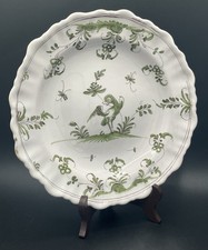 Assiette en faïence décor