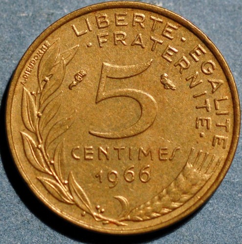 France centimes 1966 933 - centimes,