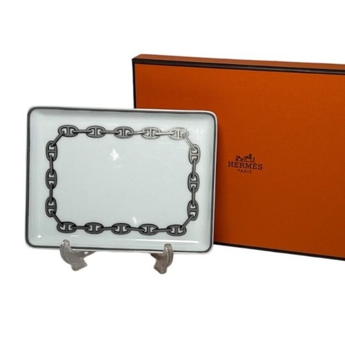 Plateau hermès platine - plateau,