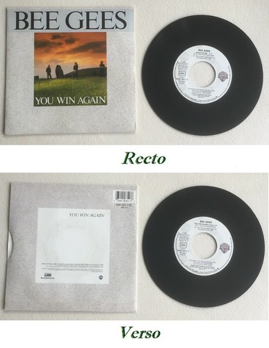 Bee gees disque - disque, vinyl
