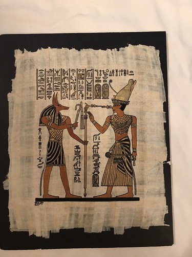Egyptian art papyrus ready - art, on