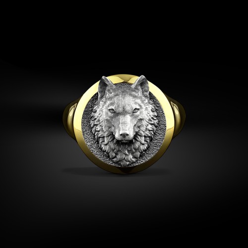 Bague ronde alpha - bague, wild