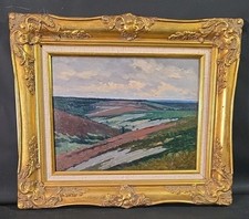 Tableau grande huile Paysage