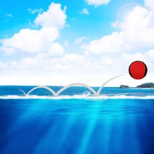 (Bleu Vert) 2pcs Balles De Saut 'eau Jeux De Piscine à Balles