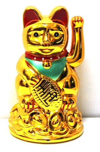 Lucky waving cat maneki neko - waving,