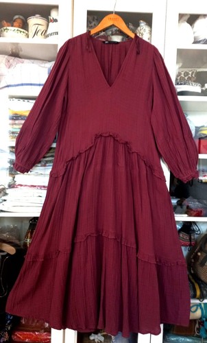 Robe zara longue boheme - robe,