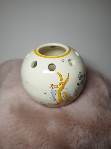 Vase boule pique - pique, en