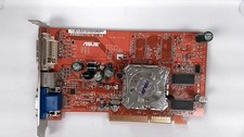 Carte Graphique Radeon Asus ATI 128MB AGP Avec Sorties VGA, S-VIDEO Et DVI