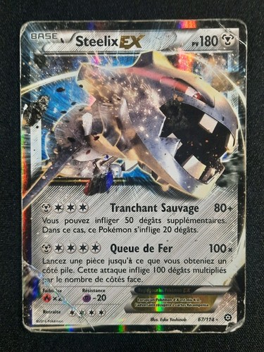 Carte pokémon steelix ex - pokémon, :