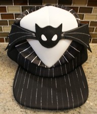 New Disney Parks JACK SKELLINGTON Nightmare Oversize Trucker Costume Hat - Adult