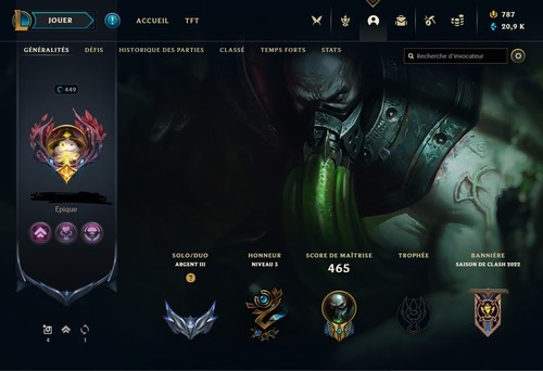 Compte league legends euw - compte,