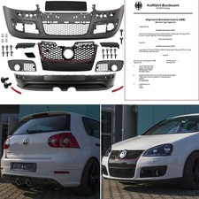 Pare-Choc Parechoc Bodykit Avant Diffusor Bas de Caisse convient pour VW Golf 5