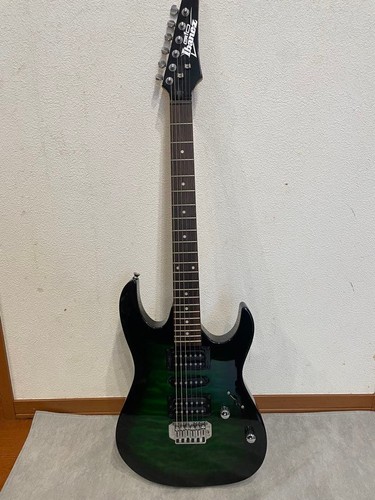 Guitare électrique green - guitare,