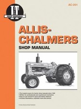 Allis-Chalmers : Shop Manual Ac-201 For D-10 D-12 D-14 D-15 D-17 160 170 175