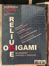 Arts et Métiers du Livre n°333 de 2019 : origami estampes japonisme art - S03