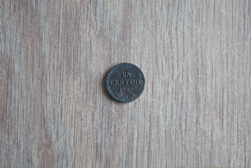 Pièce monnaie centime - de,
