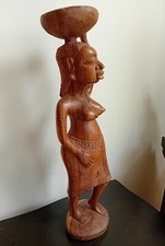 Grande sculpture Bois Femme