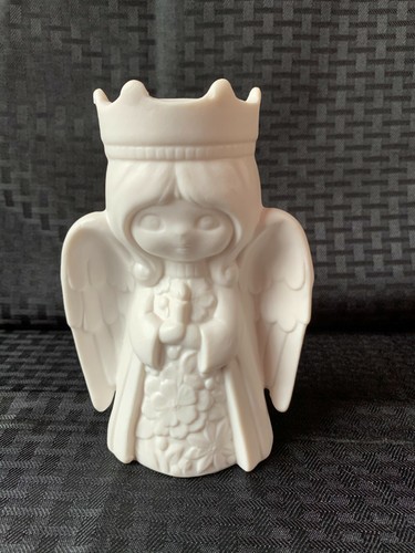 Vintage white ceramic little - ceramic,