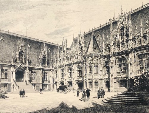 Rouen palais justice - rouen,