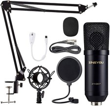Microphone｜ à condensateur de studio｜ cardioïde professionnel｜  ZingYou ZY - 007