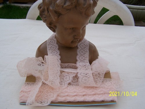 Ancien coupon dentelle fine - ancien,