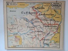 Carte scolaire vidal lablache - carte,