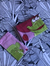 Parure de lit enfant parfait État Grenouille (housse de couette + taie oreiller