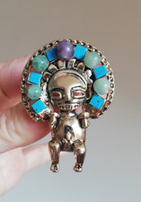 Broche ancienne Mexicaine en
