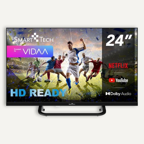 Smart tech led 24 pouces - smart, hd