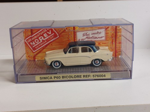 Simca p60 bicolore 1960 norev - simca,