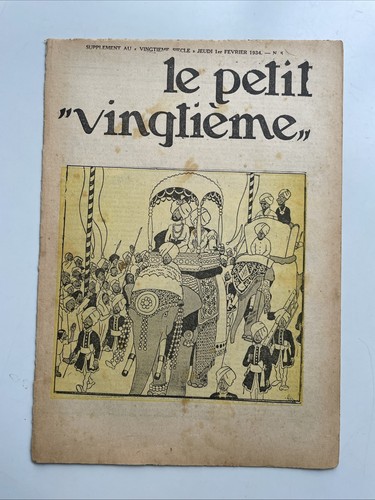 Petit vingtième tintin - le,