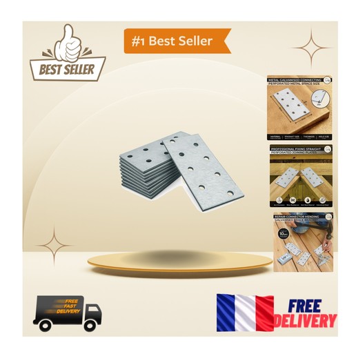 Plaques raccord acier - plaques, en