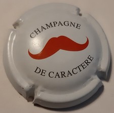Capsule de champagne De Castelnau Moustache rouge N°15g