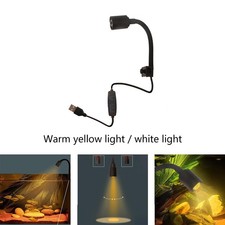 Lampe LED à Clip pour Aquarium, Angle réglable, économe en énergie, lumière