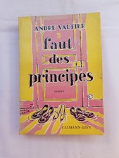 Faut des principes - André