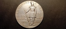 Rare médaille chasseurs - , à