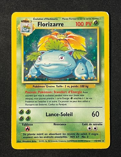 Carte pokémon florizarre - pokémon, :
