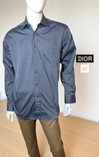 Christian Dior Dégriffé Neuf Taille M Chemise manches longues grise homme