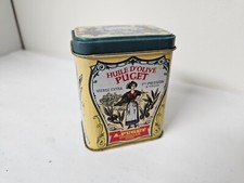 Boîte en tôle lithographiée Huile d'olive Puget 9x7x5cm