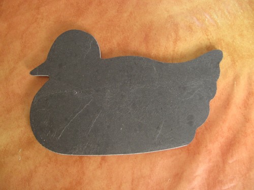 Dessous plat ardoise - plat,