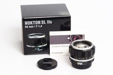 Voigtländer Nokton 1.4/58Mm SlIi-S Ais Argent Nikon F-Monture