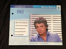 CARTE FICHE PLAISIR DE CHANTER