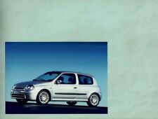 Photo de presse original press photo Renault Sport Clio 2.0 16V 1999/2000