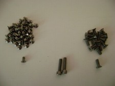 Lot de 60 Vis Métaux INOX - Tètes Plates Allen et Autres